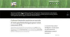 Desktop Screenshot of prepa-ifsi.com